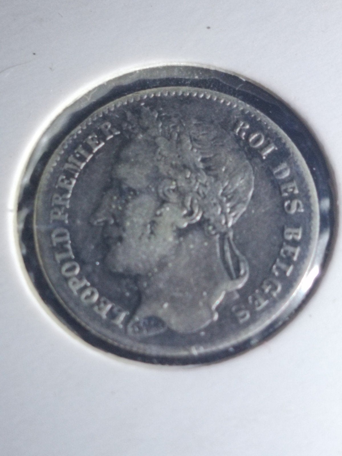 1/4 FR 1844 leopold 1, Postzegels en Munten, Munten | België, Ophalen of Verzenden