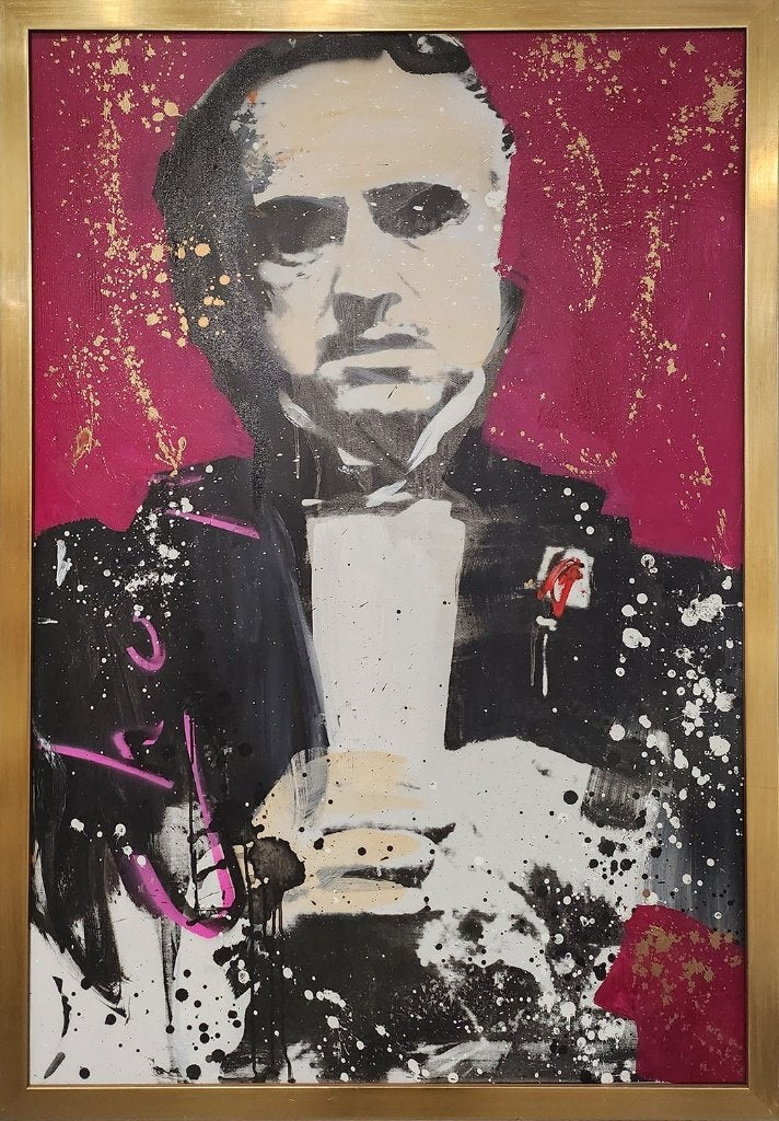 Ronald Chapeau – The Godfather, Antiek en Kunst, Ophalen, Figuren, Textiel, Gesigneerd