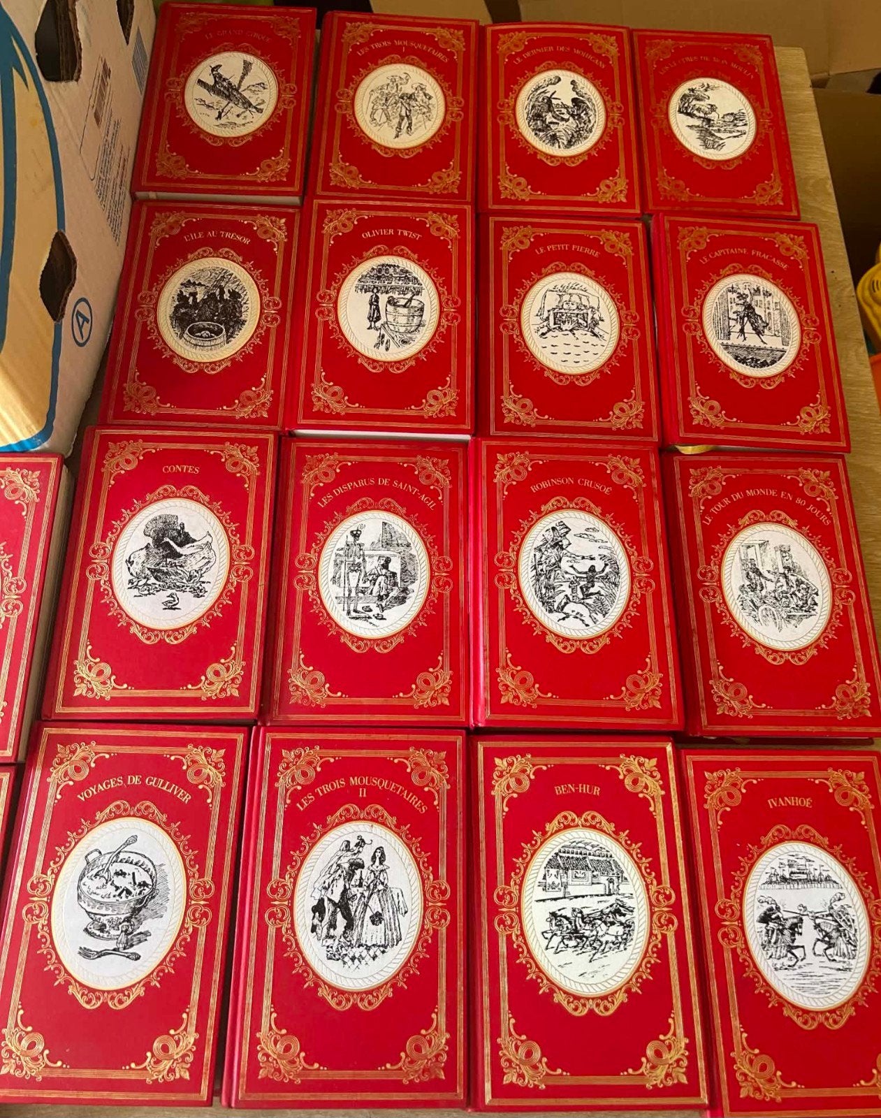 Lot de 20 livres de collection Grands Classiques, Enlèvement