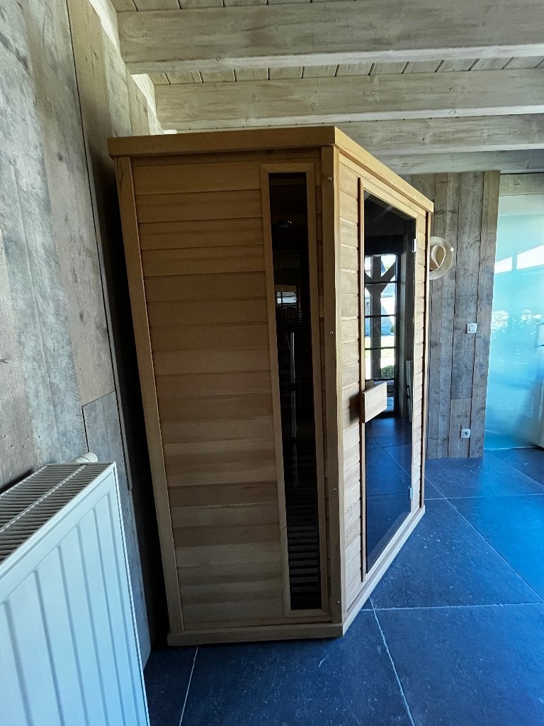 Infraroodcabine - NIEUWSTAAT!, Sports & Fitness, Enlèvement, Comme neuf, Infrarouge, Sauna complet