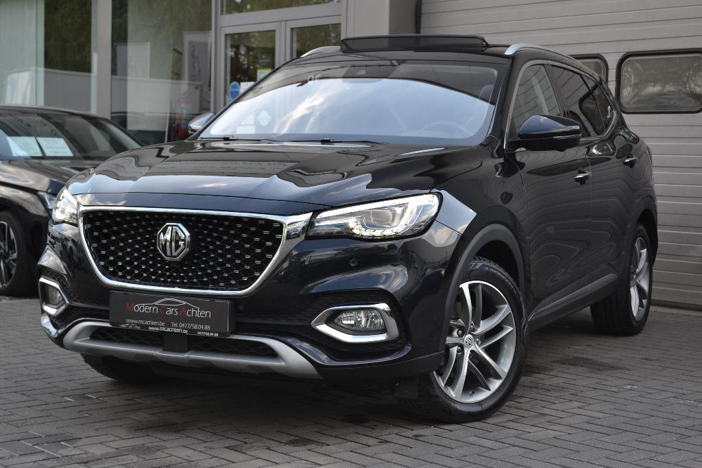 MG EHS Plug-In hybride * 2023 * Pano * Leder * 360 camera, Auto's, MG, 4 cilinders, Zwart, Bedrijf, 5 deurs