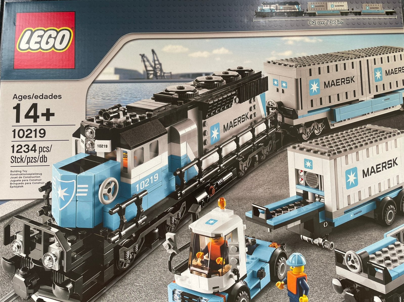 Lego Marrsk Trein 10219 NIEUW - Geseald, Neuf, Lego, Ensemble complet, Non ouvert/scellé