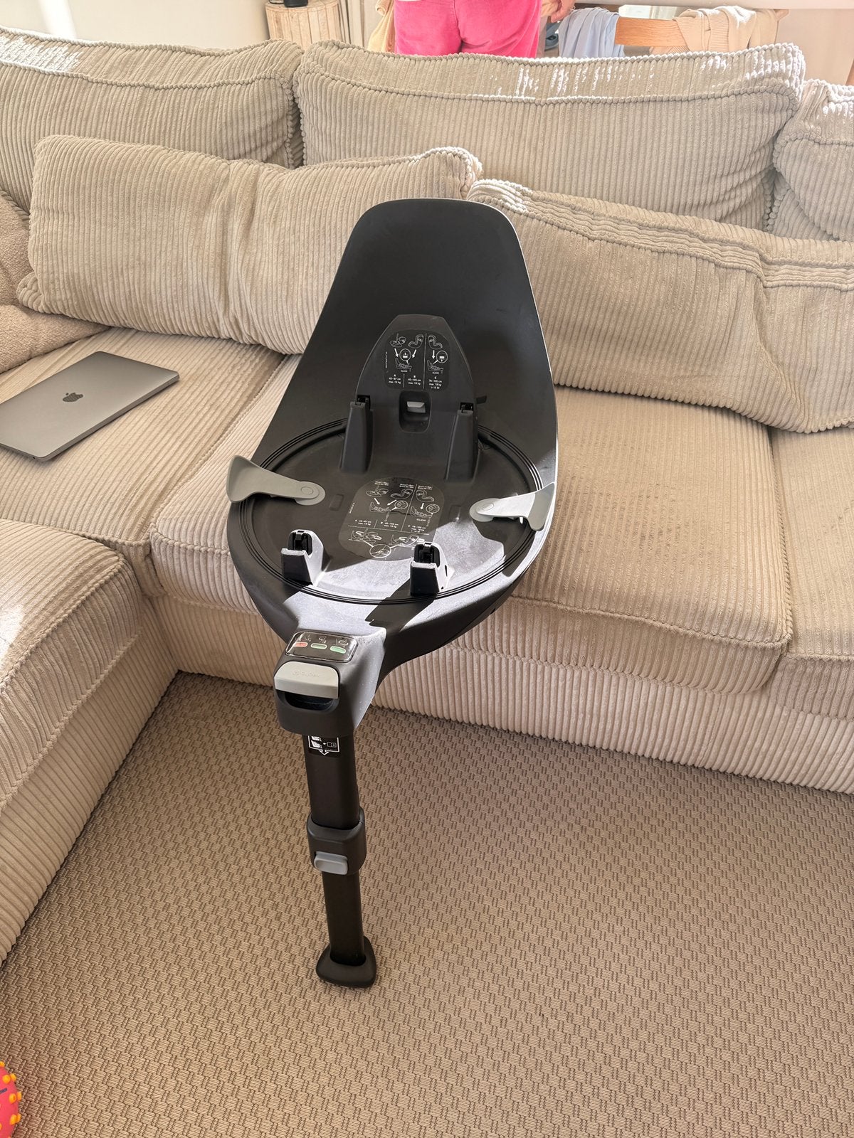 Cybex T-base, Kinderen en Baby's, Autostoeltjes, Ophalen, Zo goed als nieuw, Isofix
