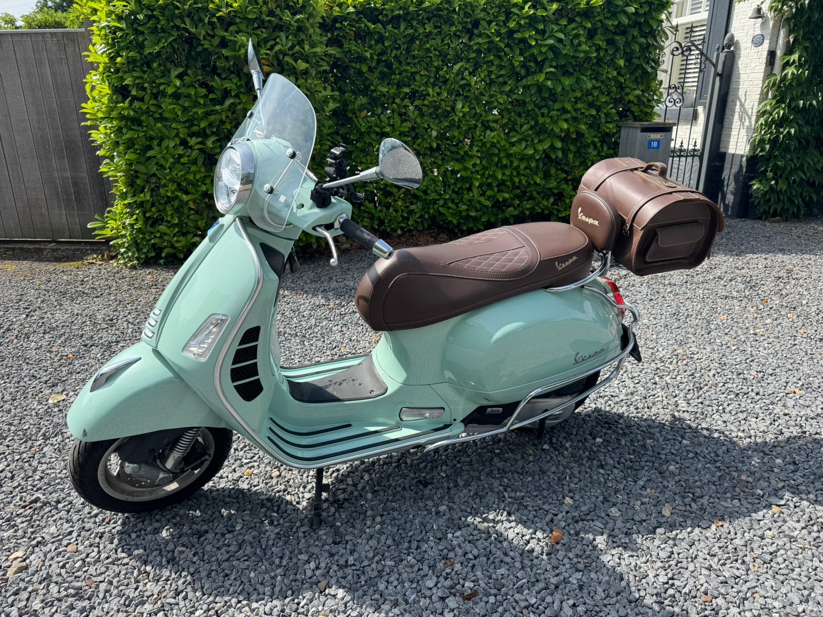 Vespa 125 cc GTS te koop met 2674 km op klok, Fietsen en Brommers, Ophalen, Gebruikt, Overige modellen, 125 cc