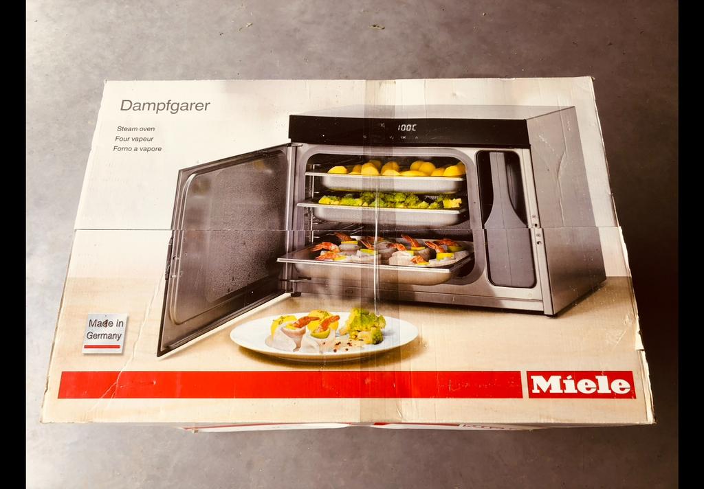 Miele stoomoven, Ophalen, Zo goed als nieuw