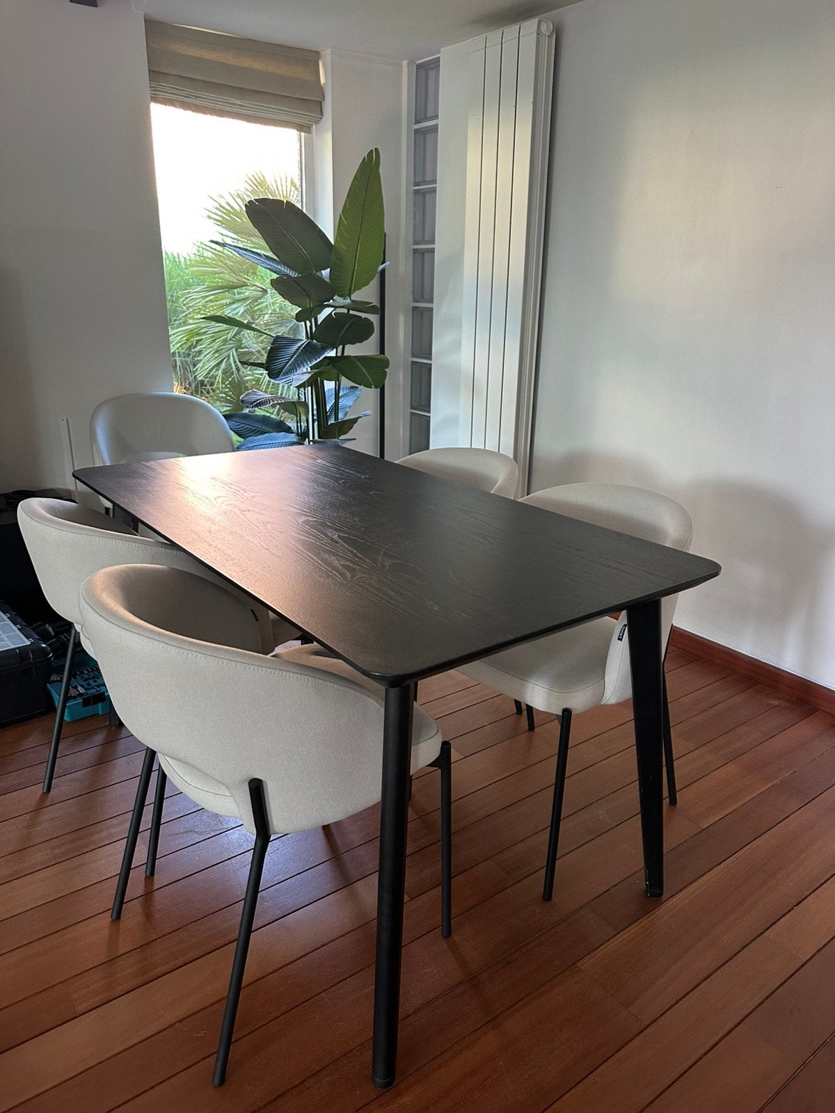 Eettafel Ikea 4 personen LISABO, Huis en Inrichting, Tafels | Eettafels, Ophalen, Zo goed als nieuw