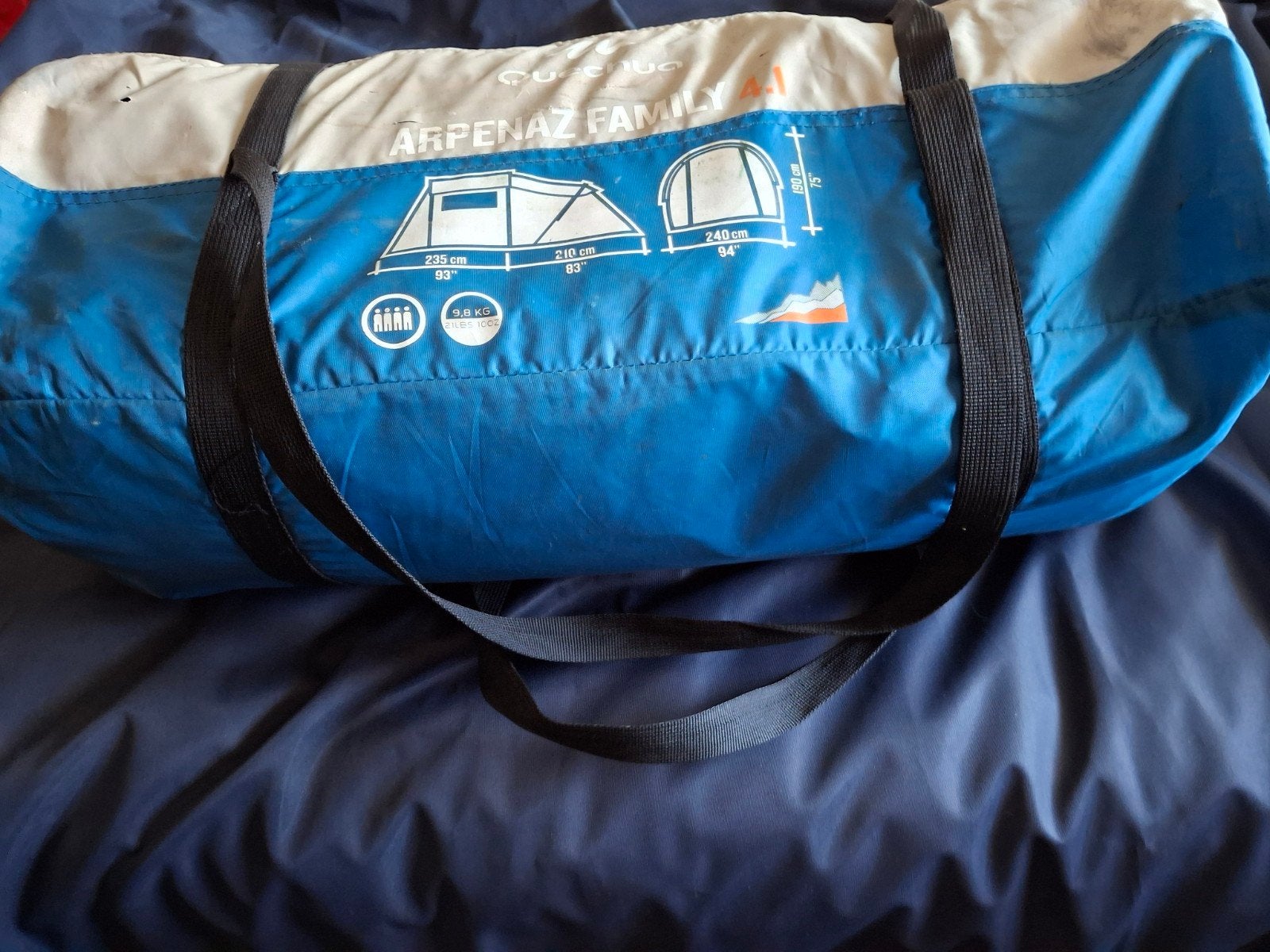 tente etuliser  2fois à vendre, Caravanes & Camping, Enlèvement