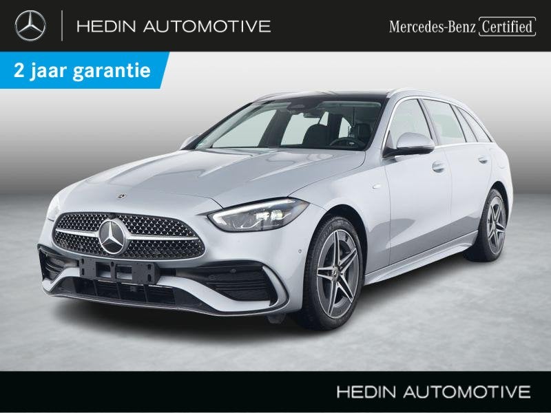 Mercedes-Benz C-Klasse 300 DE Break AMG Line (automatique), Autos, Argent ou Gris, Hybride rechargeable, 5 portes, Automatique