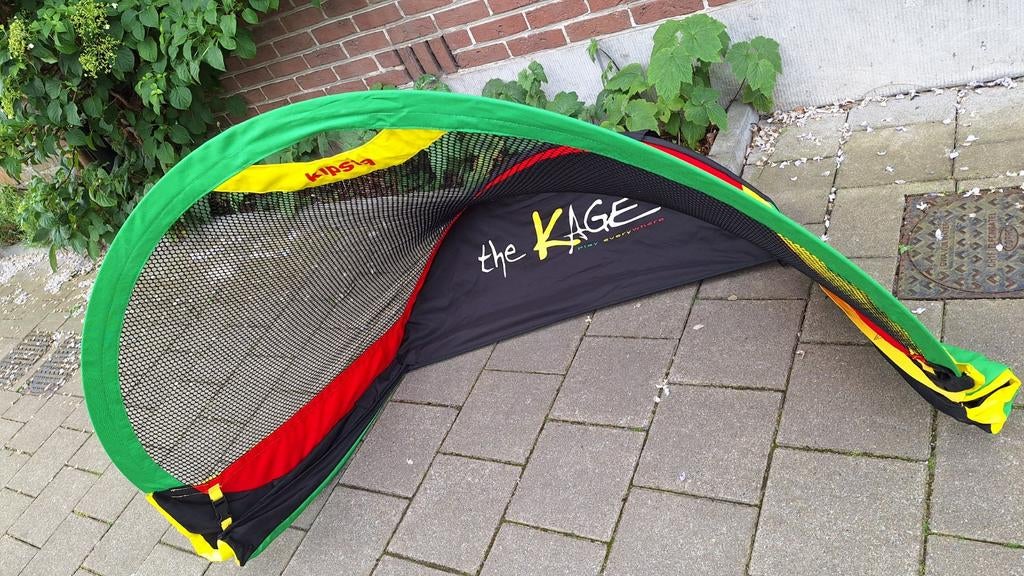 Kipsta The Kage voetbaldoel pop-up, Ophalen, Gebruikt