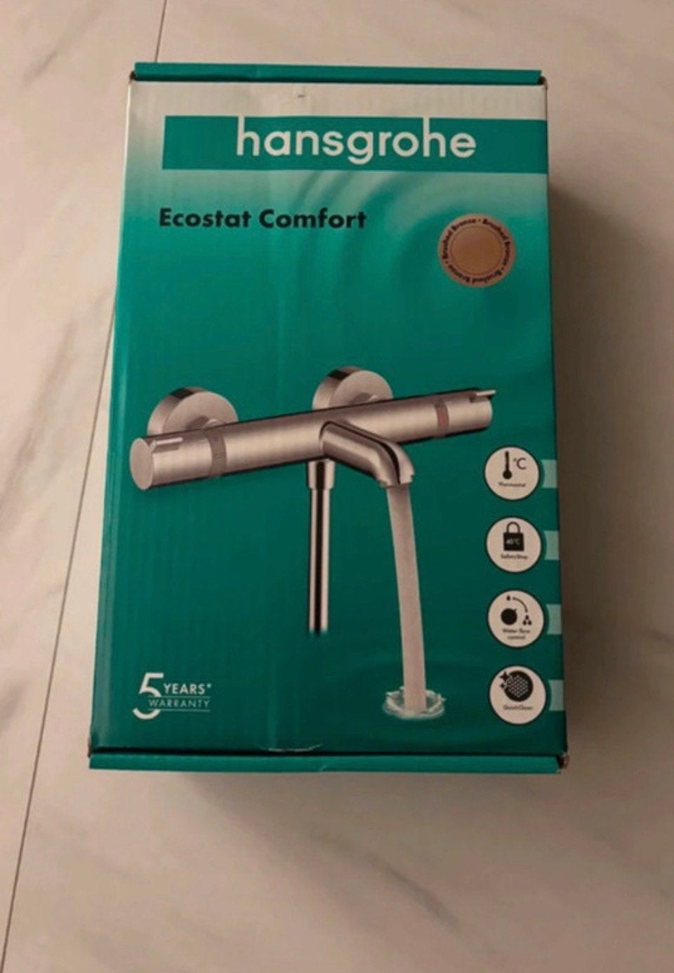 Gloednieuwe kraan Brushed Bronze hansgrohe, Enlèvement ou Envoi, Neuf, Robinet