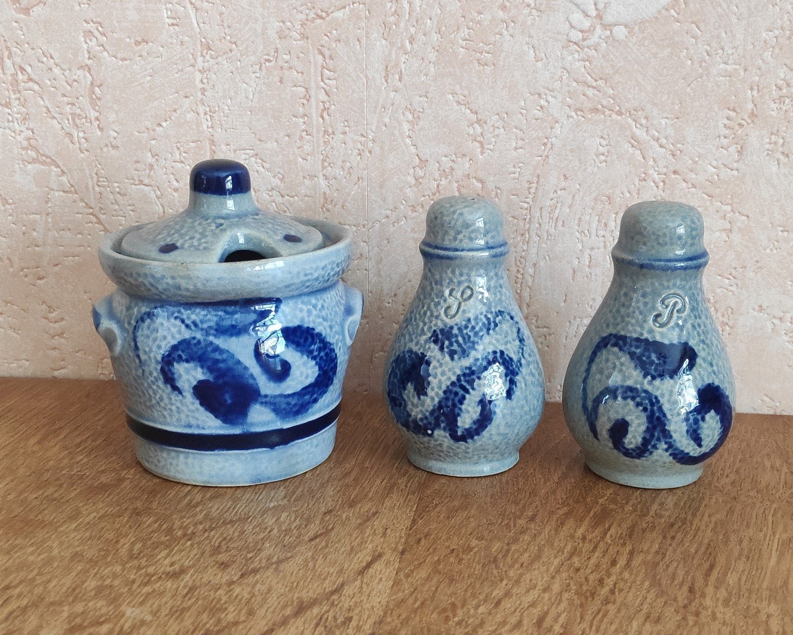 Ensemble à condiments vintage Marzi & Remy, Enlèvement