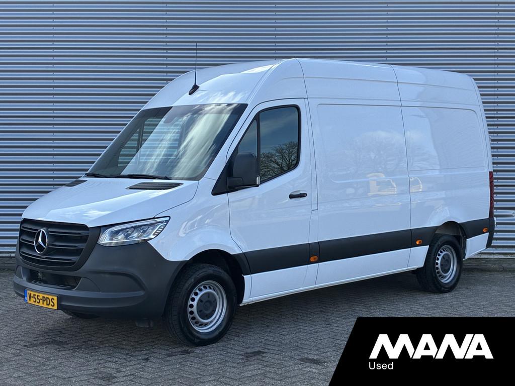 Mercedes-Benz Sprinter 315CDI 150PK L2H2 RWD Automaat LED Ca, Auto's, Automaat, Start-stop-systeem, Achterwielaandrijving, Gebruikt