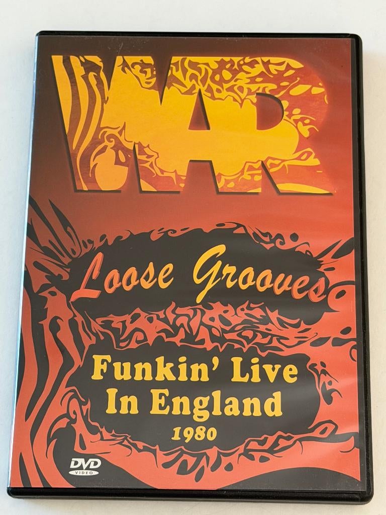 War – Loose Grooves - Funkin‘ Live In England 1980 (DVD), Alle leeftijden, Ophalen of Verzenden, Gebruikt, Muziek en Concerten
