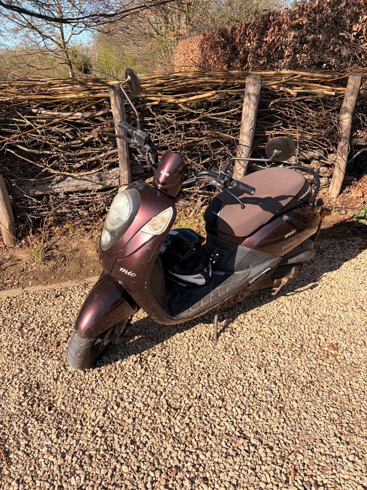 Sym mio 50cc aklasse, Fietsen en Brommers, Klasse A (25 km/u), Zo goed als nieuw, Benzine, 50 cc