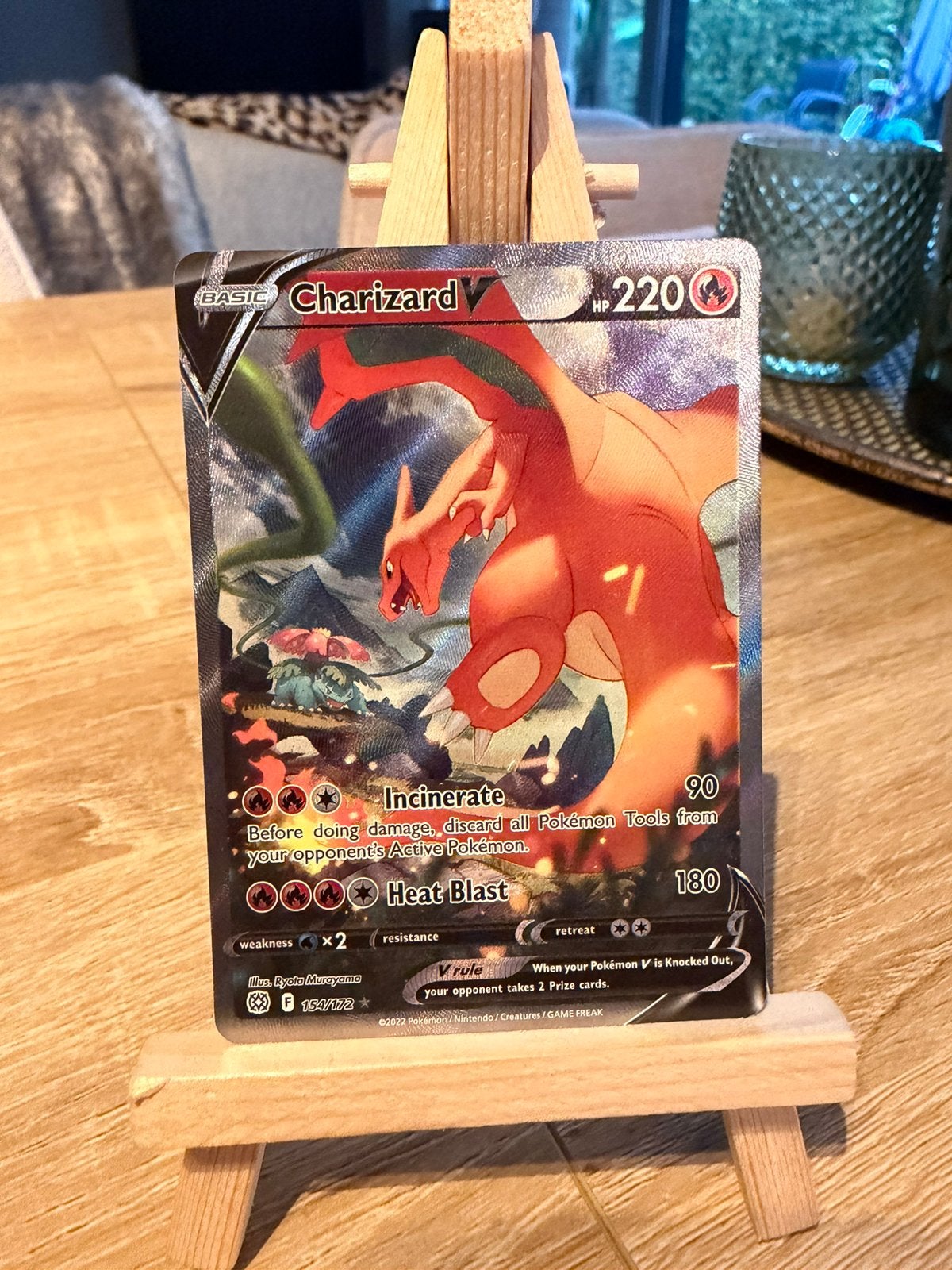 Charizard V 154/172, Enlèvement ou Envoi, Comme neuf, Booster