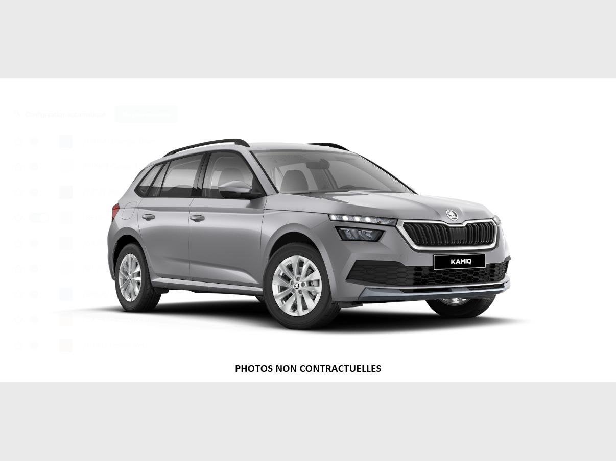 Skoda Suv Kamiq AMB TS 110/1.5 M6F, Auto's, Geheel digitaal combi-instrument, Handgeschakeld, SUV of Terreinwagen, Zilver of Grijs