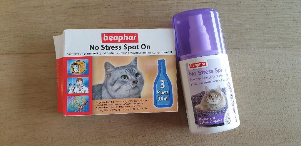 No stress Beaphar spray katten, Enlèvement ou Envoi, Comme neuf