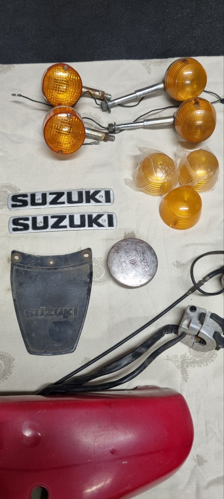 Suzuki ts250 onderdelen, Motoren, Ophalen