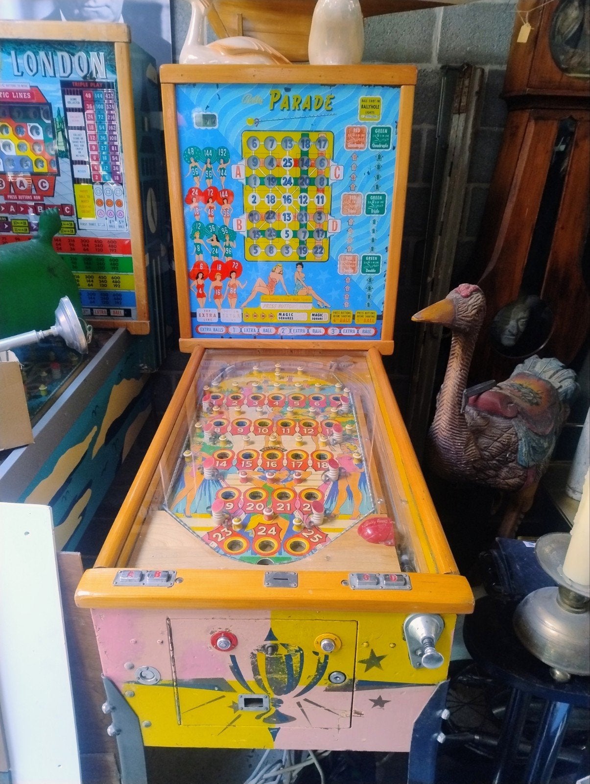 Bingo kast jaren 70. Mooie patin en staat. 550€, Enlèvement