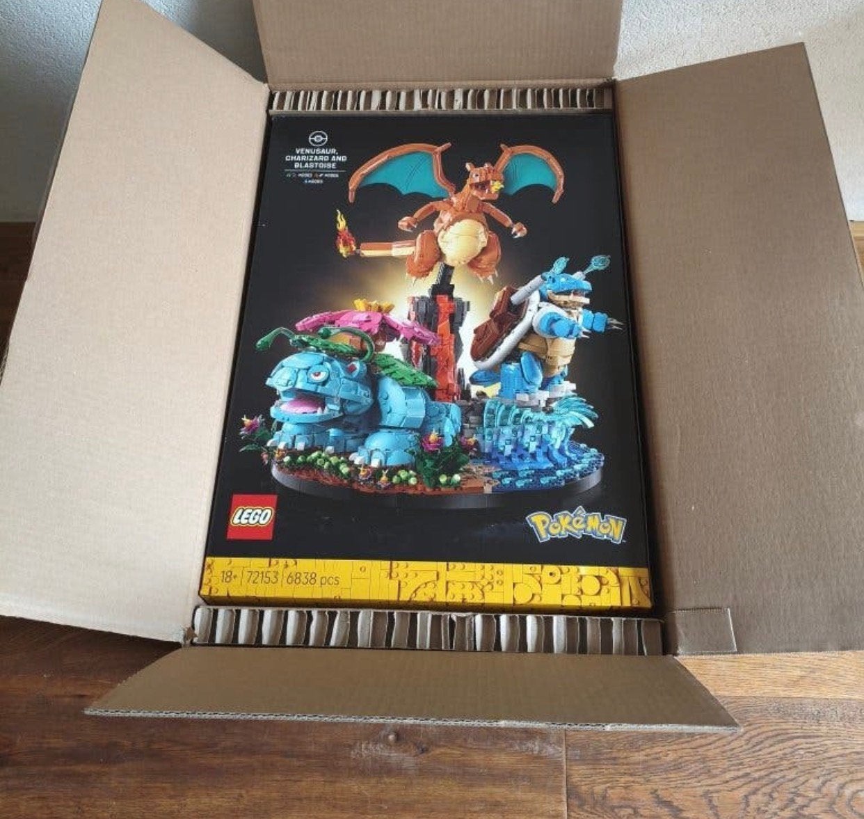 Lego 72153 pokemon charizard blastoise venasaur nieuw, Ophalen of Verzenden, Nieuw, Lego