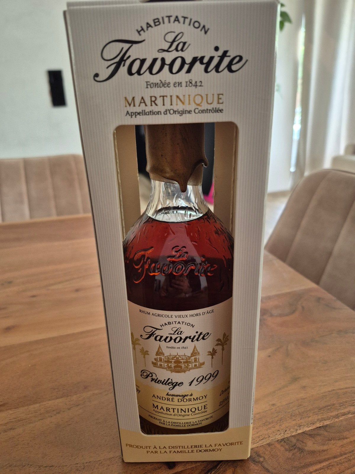 Rhum La favorite, Enlèvement ou Envoi