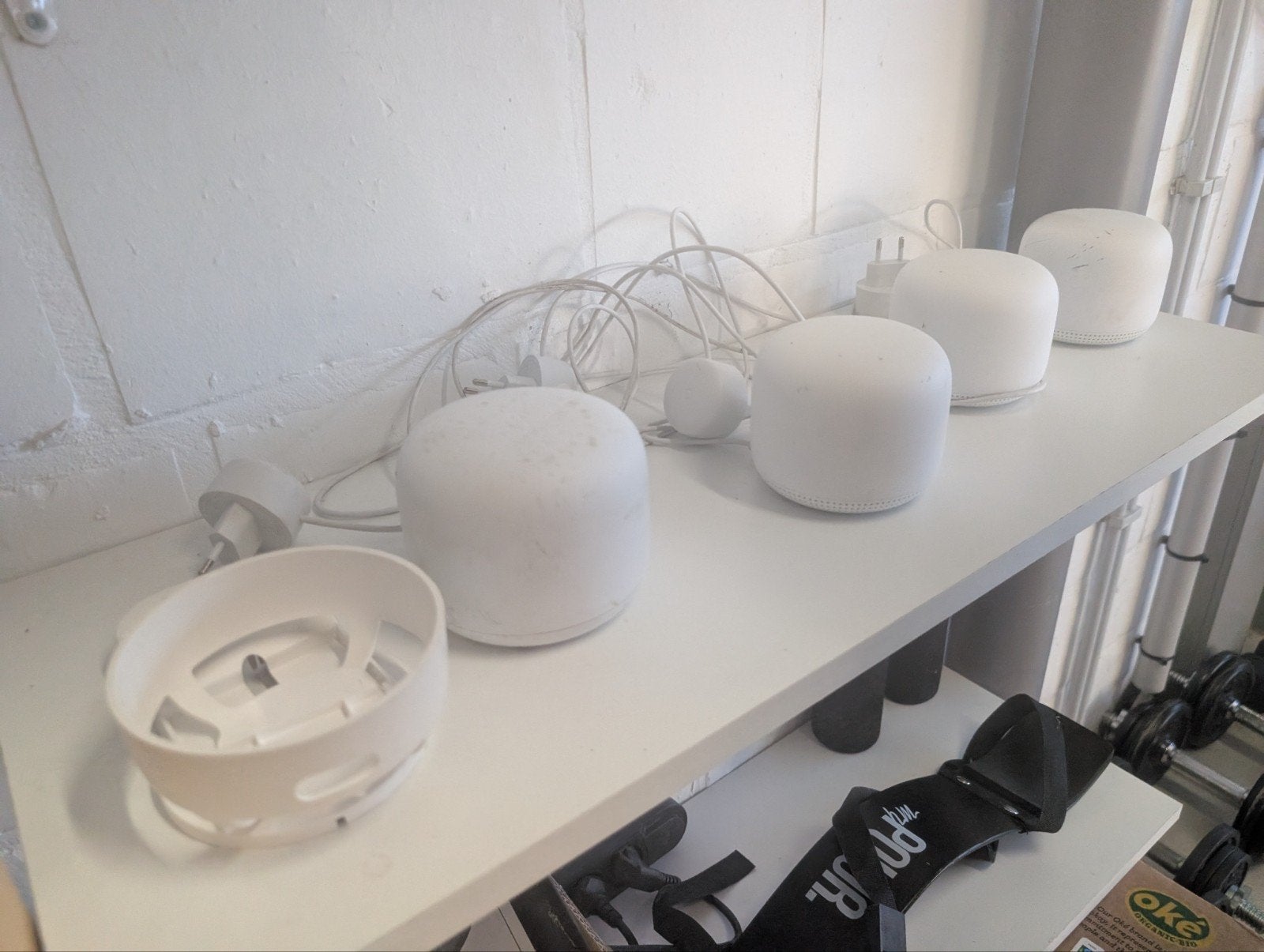 Google Nest Wifi Mesh Set – 1 Router + 3 Wifi-punten, Ophalen of Verzenden, Gebruikt