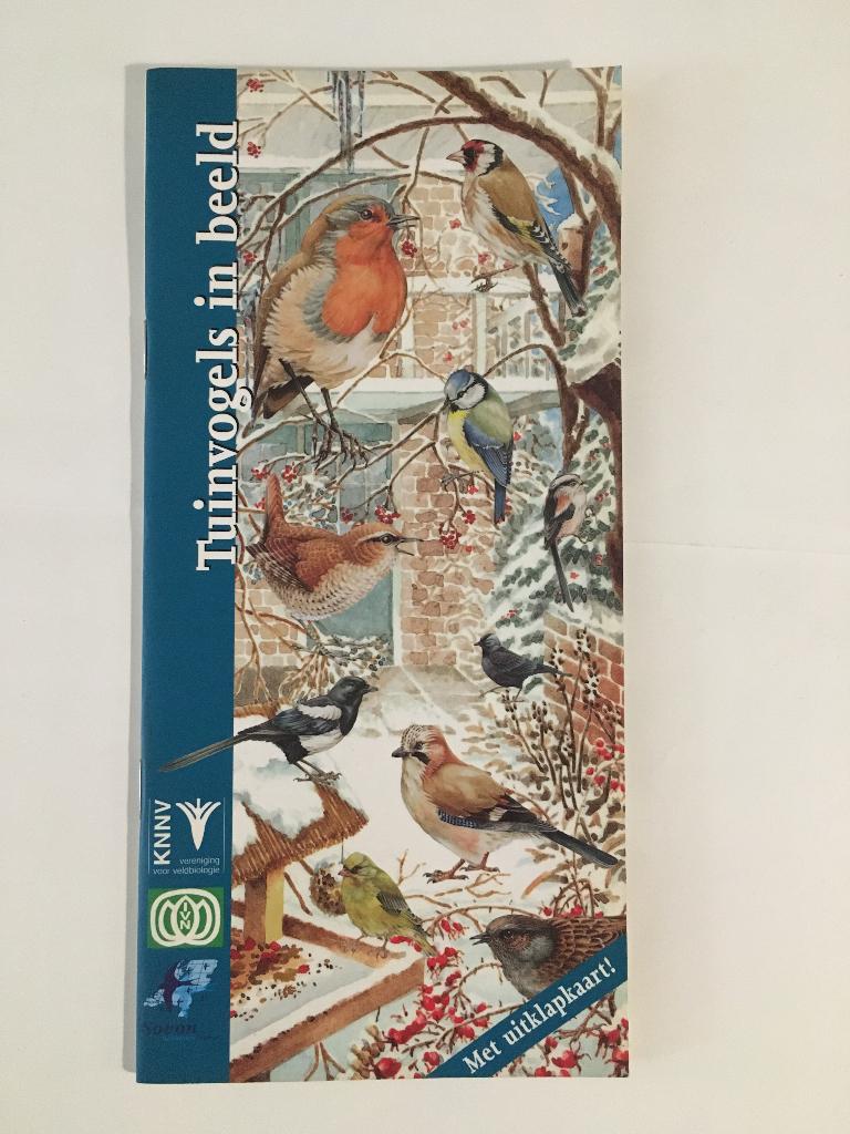 Tuinvogels in beeld. Zakgidsje en herkenningskaart, Livres, Nature, Envoi, Neuf, Oiseaux