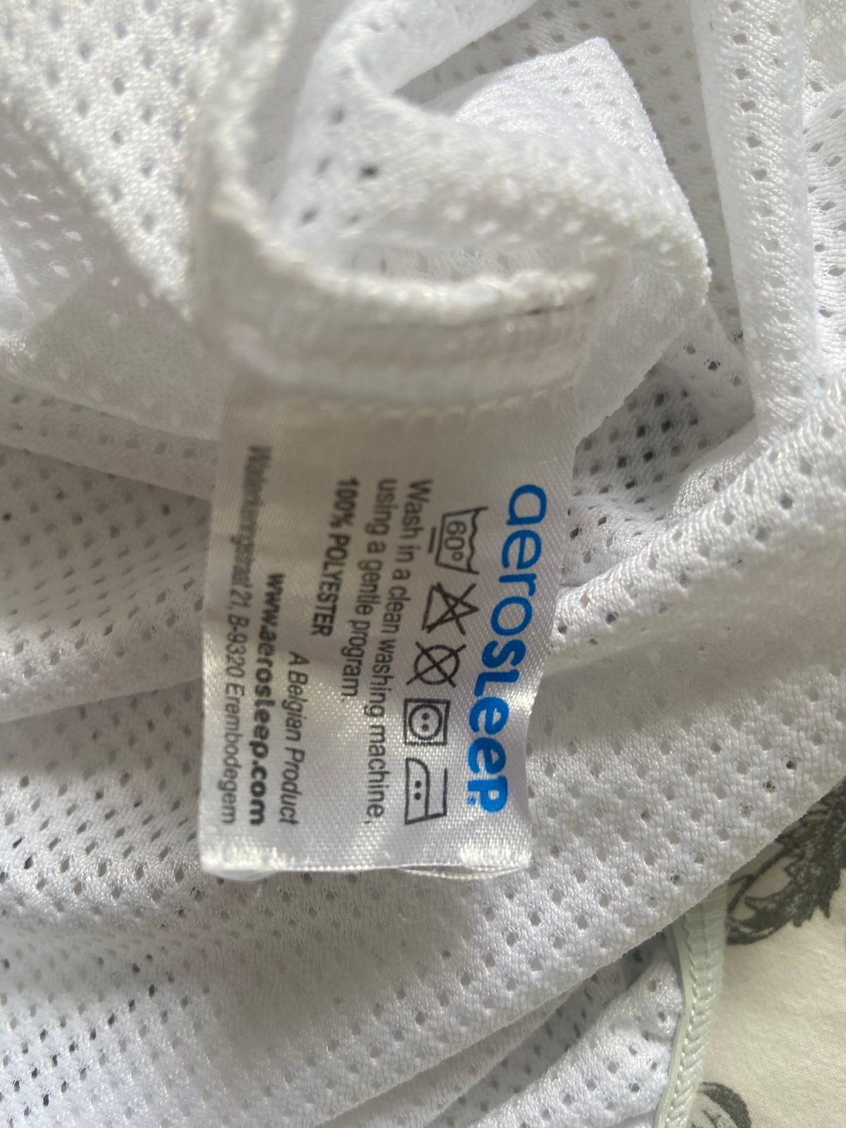Couvre-matelas Aerosleep blanc pour lit bébé, Enlèvement ou Envoi, Comme neuf