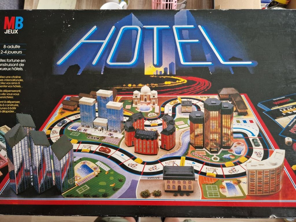 Jeu de plateau MB Hotel — Nostalgic Classic, Hobby & Loisirs créatifs, Enlèvement