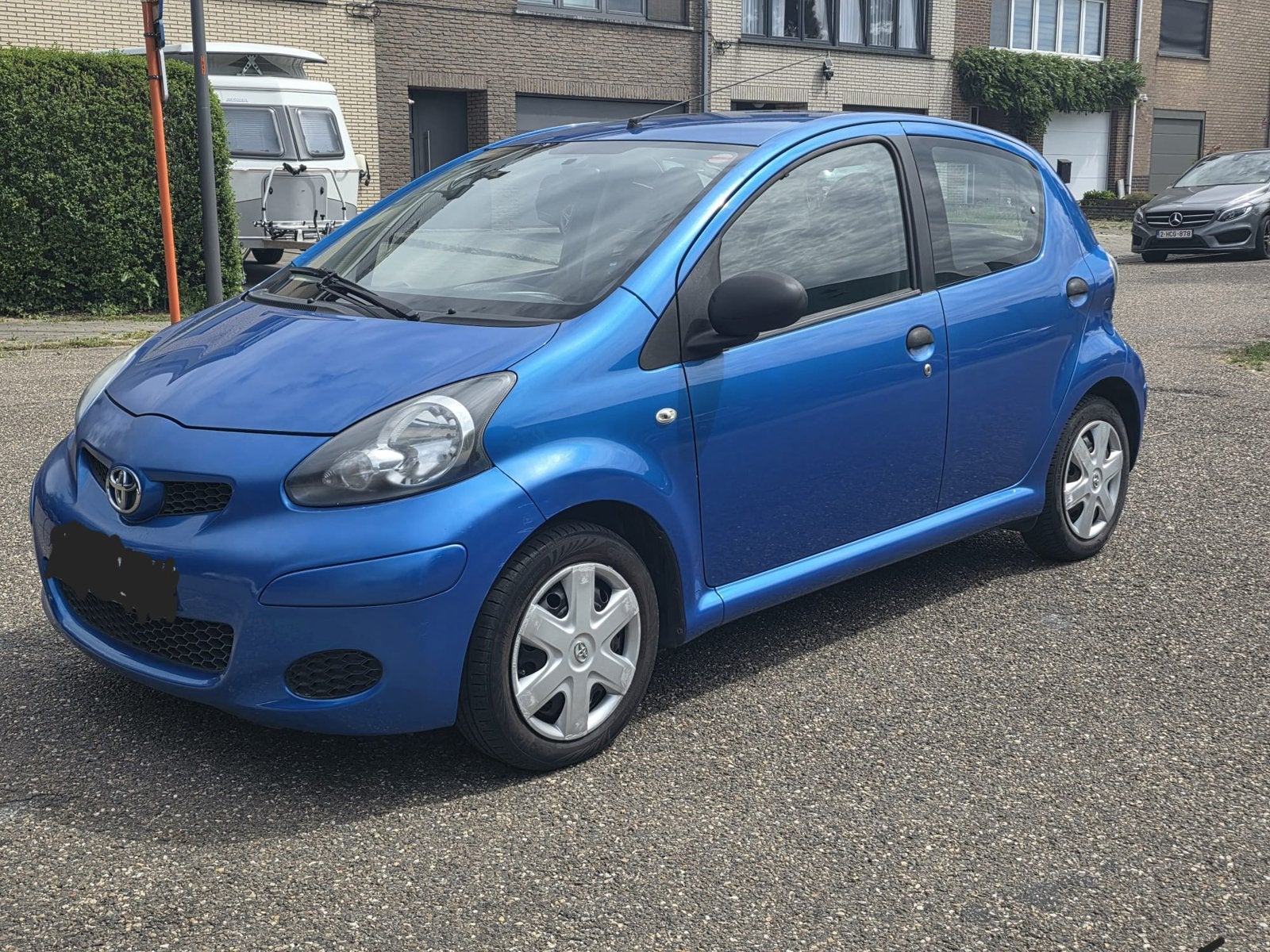 Toyota Aygo 1.0i/110000km/2011/onderhoudsboekje/met keuring, Euro 5, Achat, 998 cm³, Noir