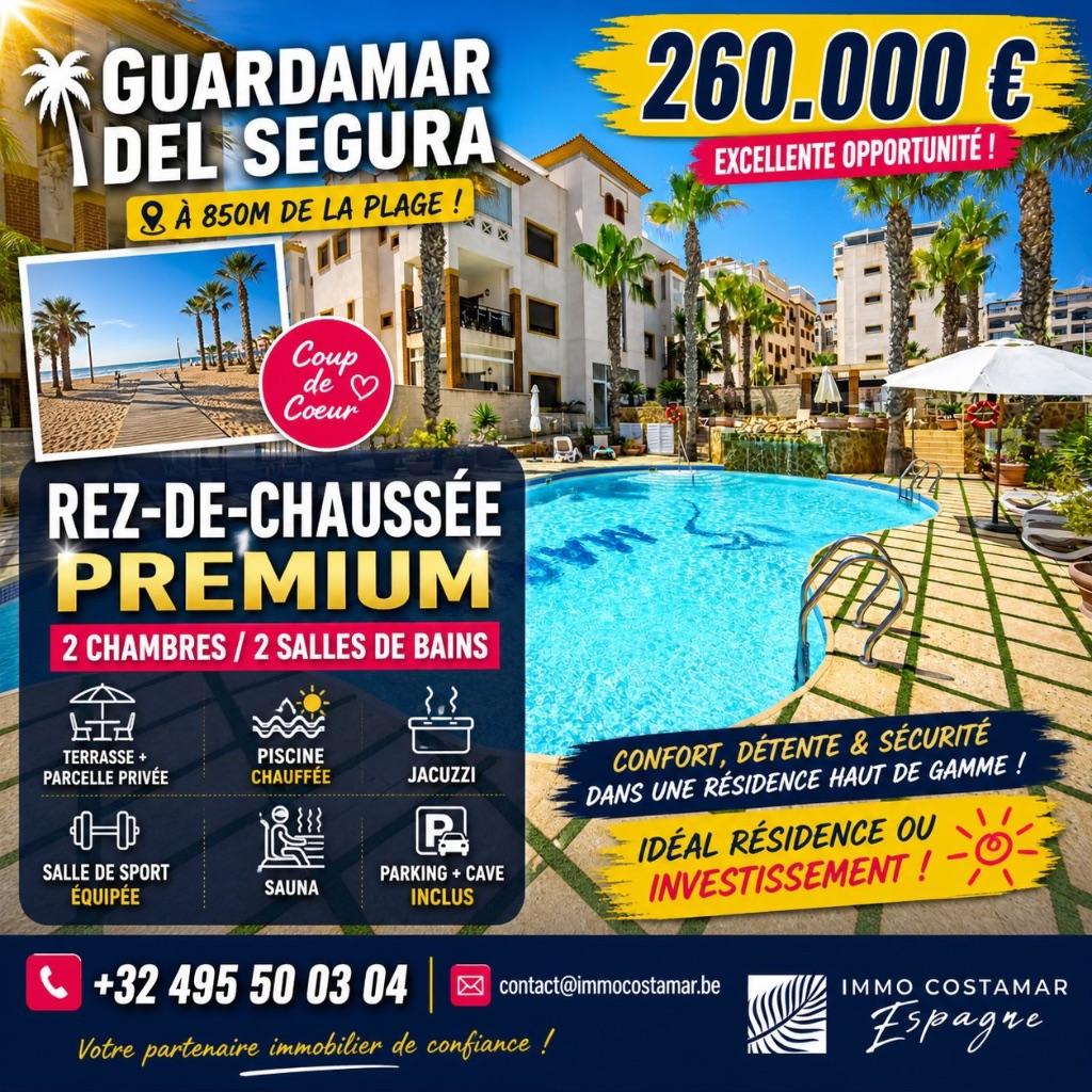 bungalow a vendre en espagne bord de mer, Immo, Étranger, Espagne, Maison d'habitation, Village