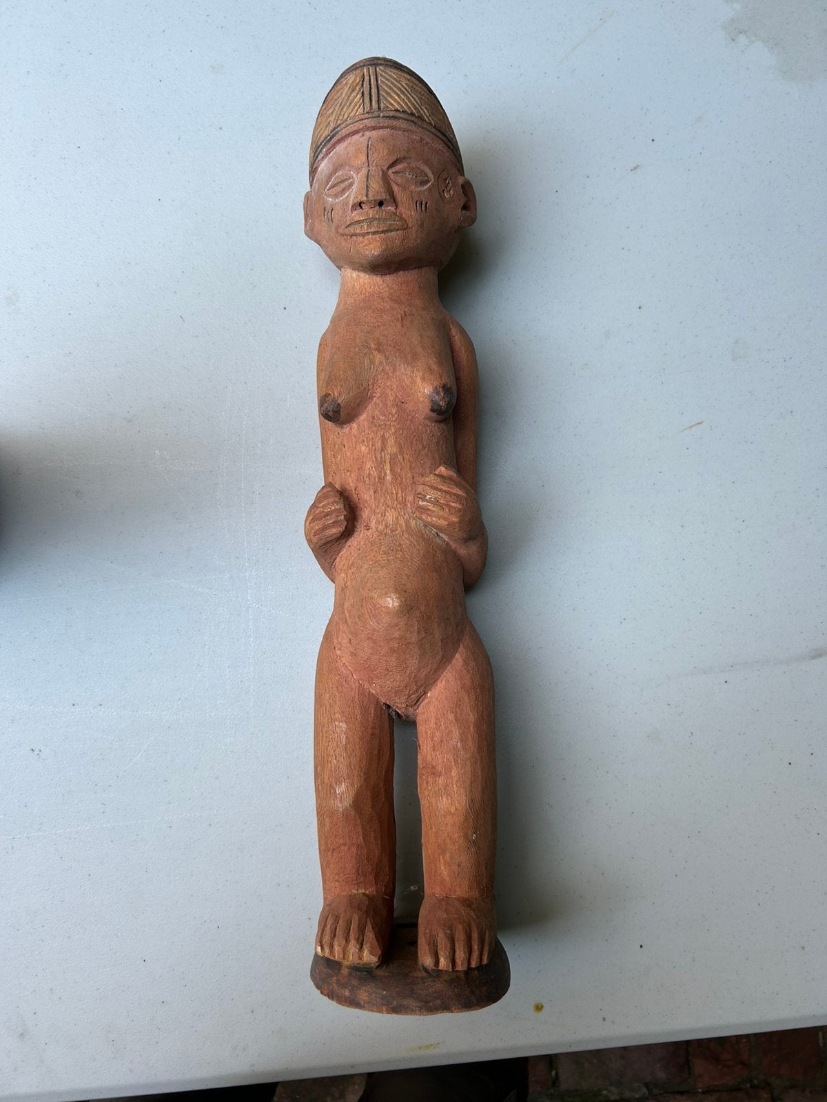 2 Afrikaanse beeltjes in, Enlèvement, Bois, Religion