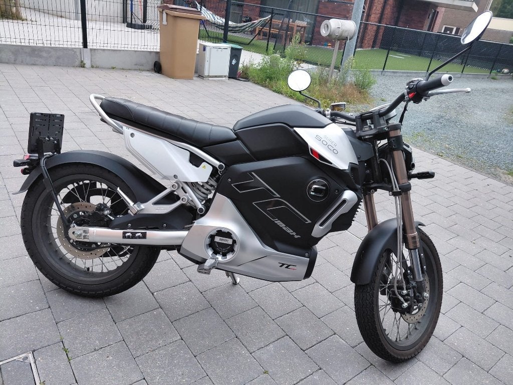 Super Soco TC Max Black 125cc 2000km, Motoren, Ophalen, 1 cilinder, 11 kW of minder