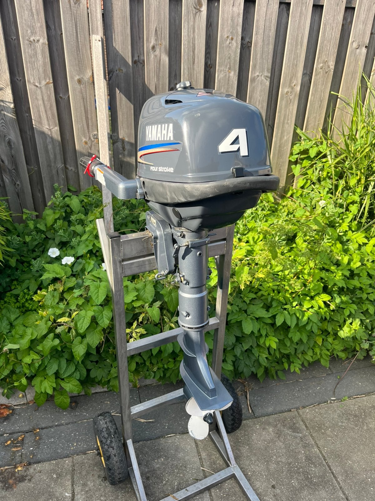 Yamaha 4pk 4takt kortstaart, Ophalen, Minder dan 5 pk, Viertaktmotor, Zo goed als nieuw