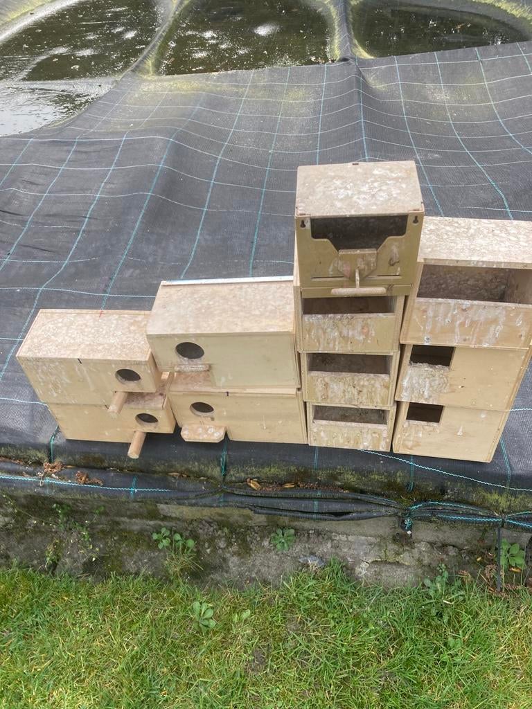 Nestkastjes voor exoten en kanaries, Dieren en Toebehoren, Ophalen, Zo goed als nieuw