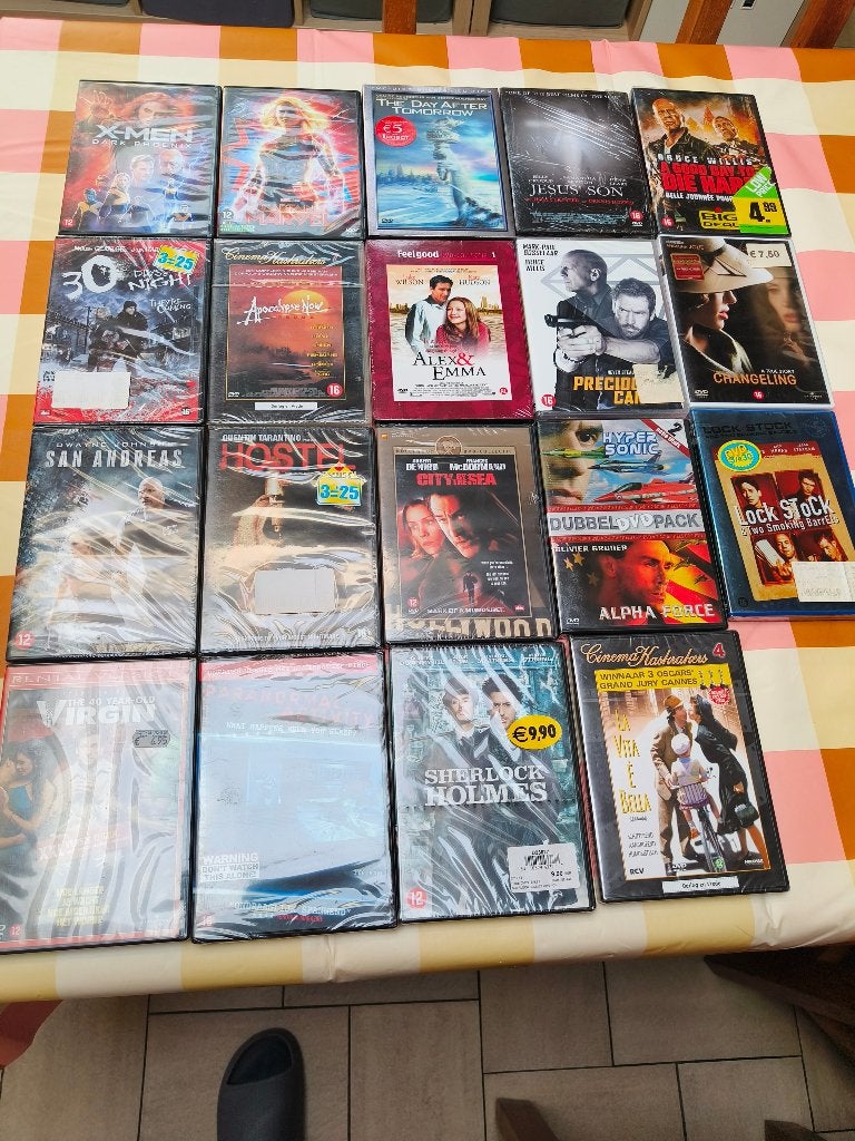 DVD's (Veel nog in verpakking), Cd's en Dvd's, Ophalen of Verzenden, Zo goed als nieuw