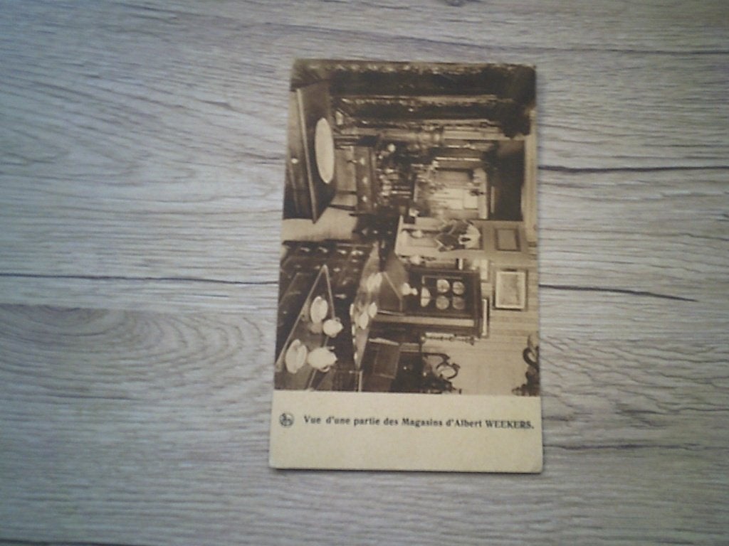 MECHELE: Vue d'une partie des Magasins d'Albert Weekers, Ophalen of Verzenden, Voor 1920, Ongelopen, Antwerpen
