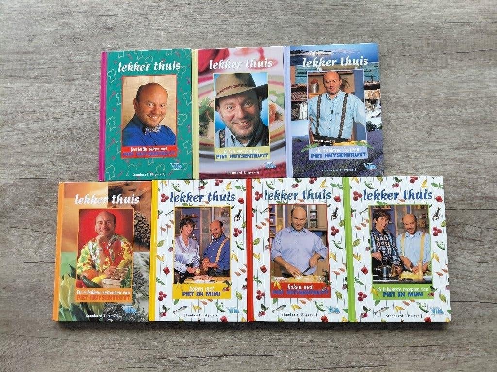 7 kookboeken "Lekker Thuis" - Piet Huysentruyt, Boeken, Ophalen of Verzenden, Zo goed als nieuw, Piet Huysentruyt, Europa
