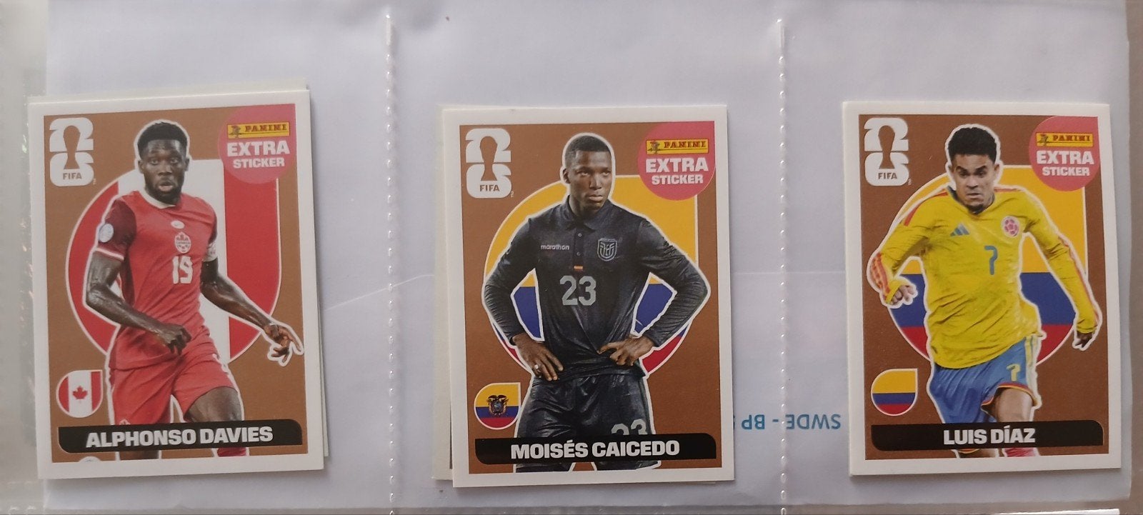 Extra stickers Panini WC2026 Wereldbeker, Ophalen of Verzenden, Nieuw, Sport