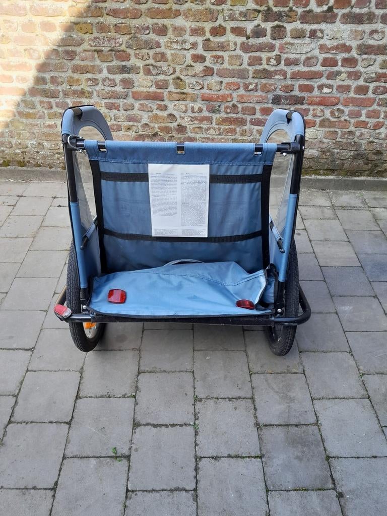 Fietskar voor 2 kinderen, Ophalen