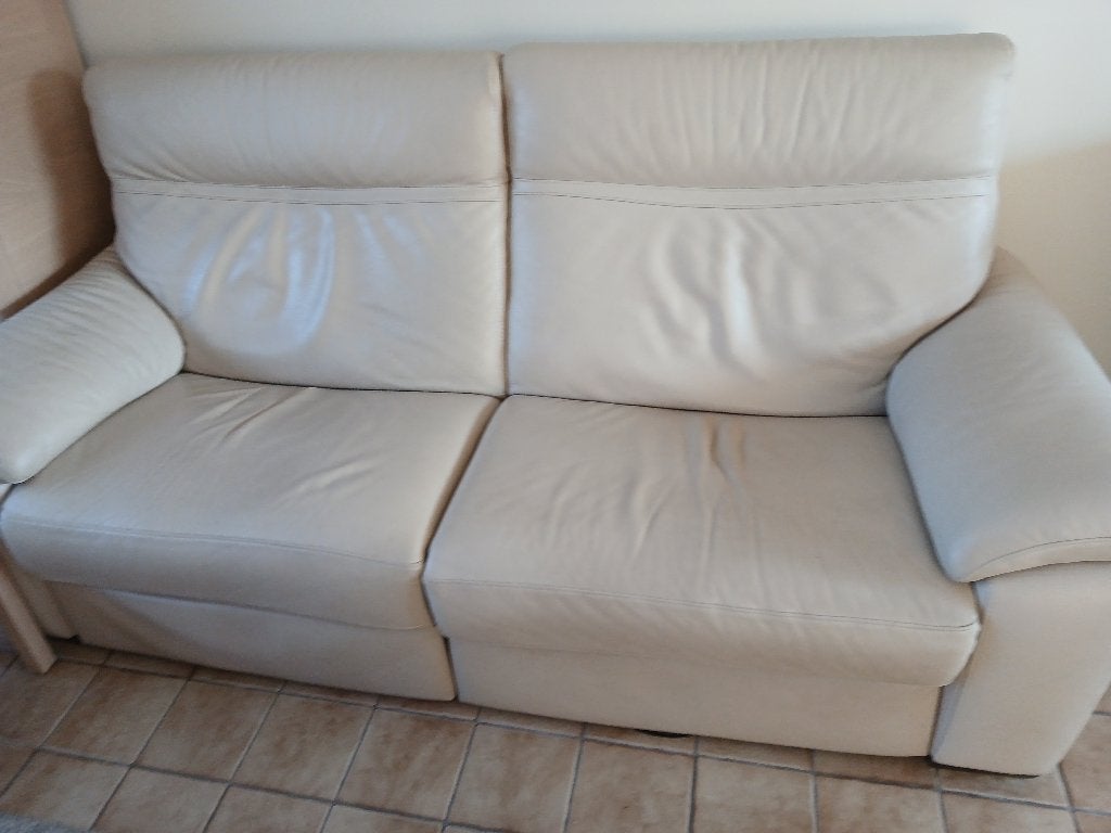 Natuzzi lederen salon, Enlèvement, Utilisé, Cuir, Modern