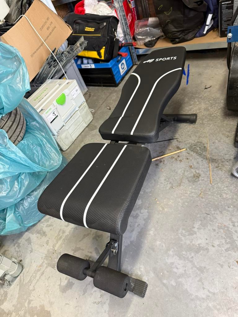 Verstelbare fitnessbank / trainingsbank fitness, Sport en Fitness, Fitnessmaterialen, Ophalen, Zo goed als nieuw, Fitnessbank
