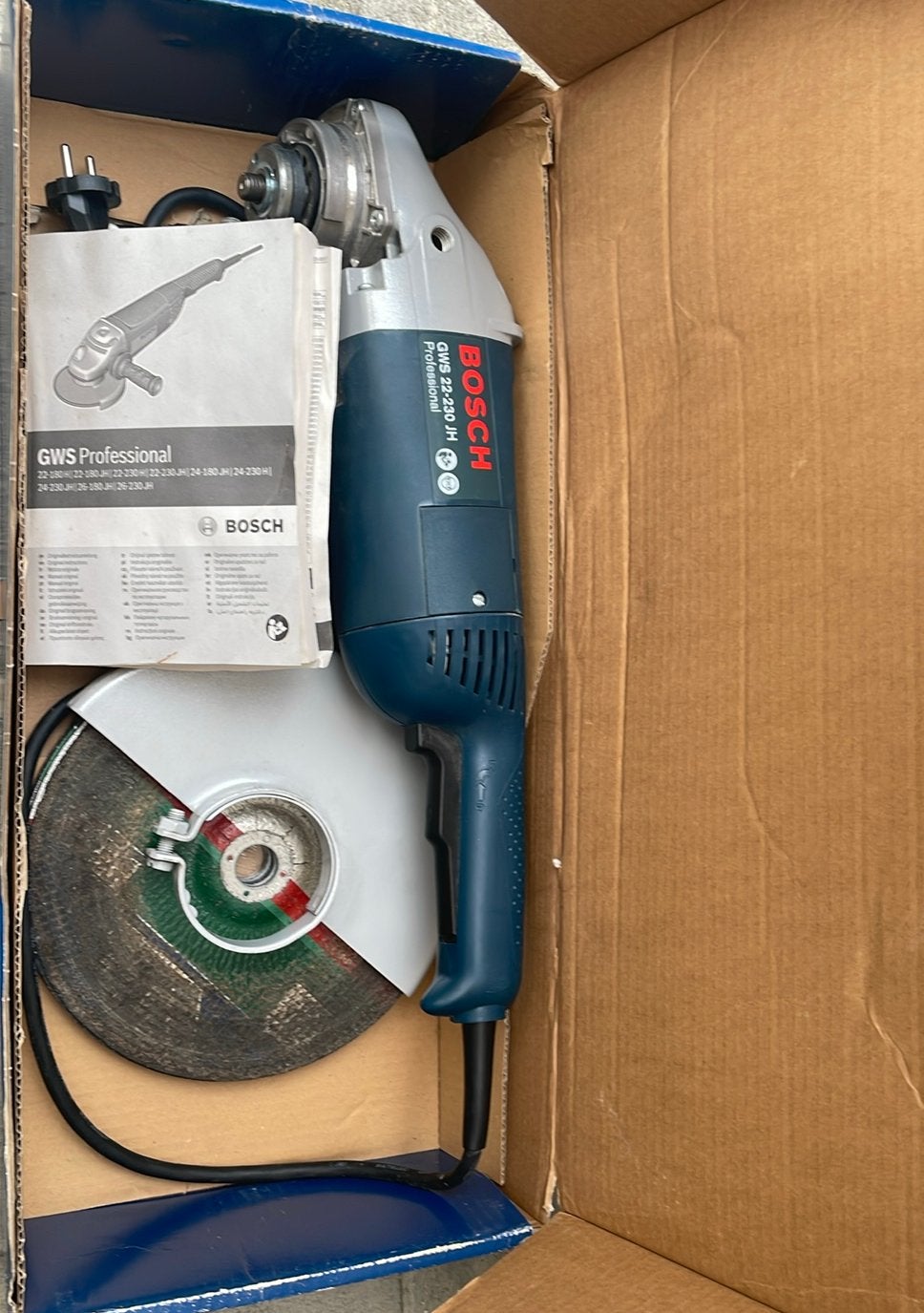 Krachtige Bosch Professional Haakse Slijper te koop, Doe-het-zelf en Bouw, Gereedschap | Slijpmachines, Ophalen, Zo goed als nieuw