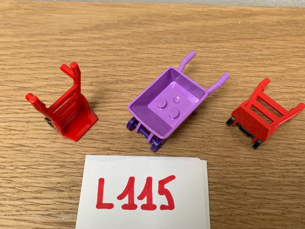LEGO L115: KRUIWAGEN E.A., Kinderen en Baby's, Ophalen of Verzenden, Zo goed als nieuw, Lego