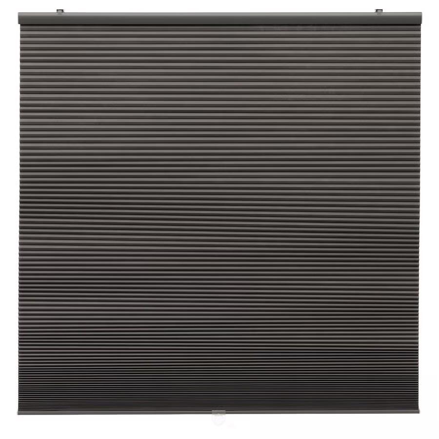 Plisségordijn Hoppvals grijs, Huis en Inrichting, Stoffering | Gordijnen en Lamellen, Ophalen, 100 tot 150 cm, 50 tot 100 cm, Zo goed als nieuw