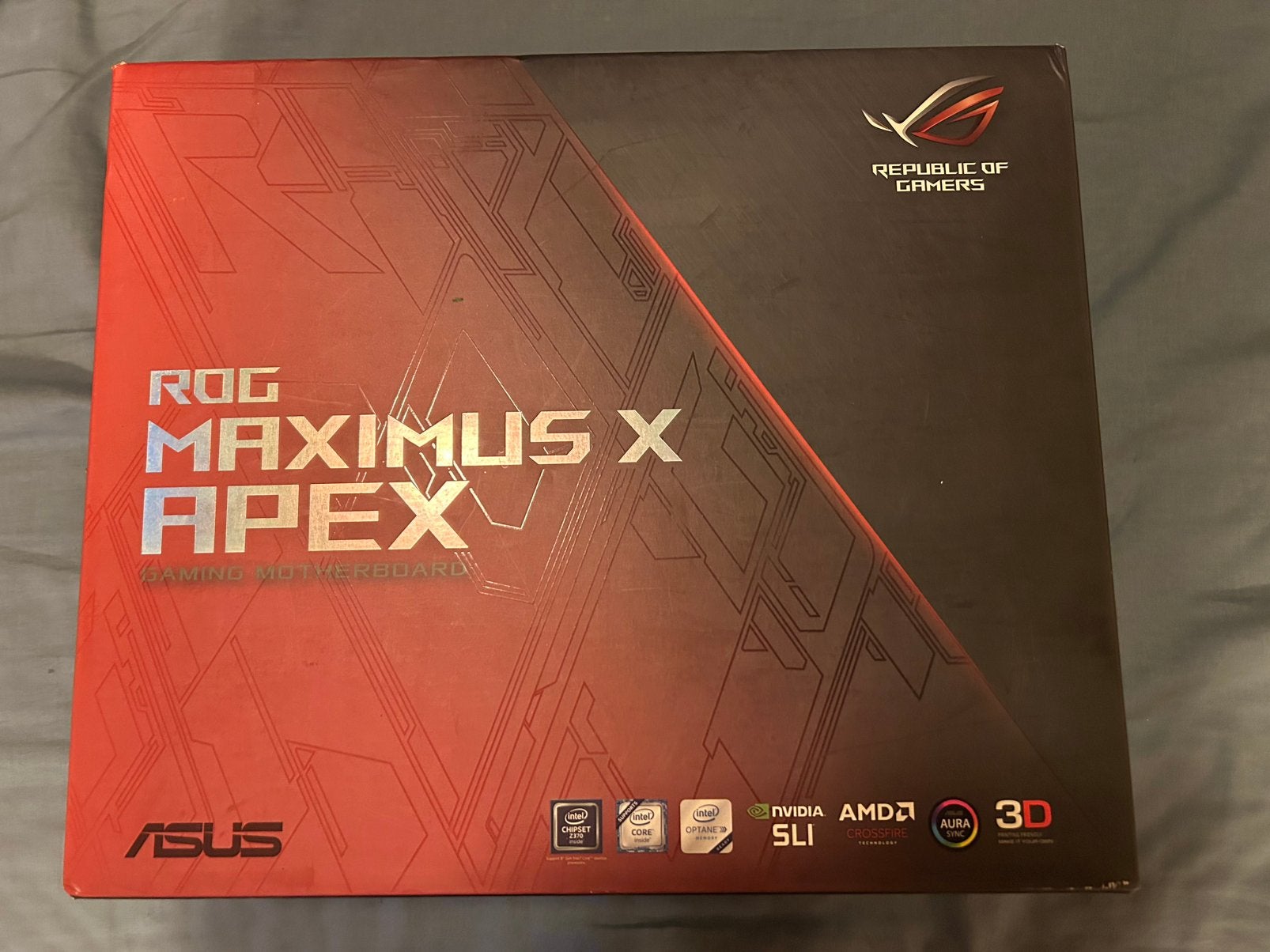 Carte mere ASUS MAXIMUS X APEX + i7 8700K, Informatique & Logiciels, Cartes mères, Enlèvement, Comme neuf