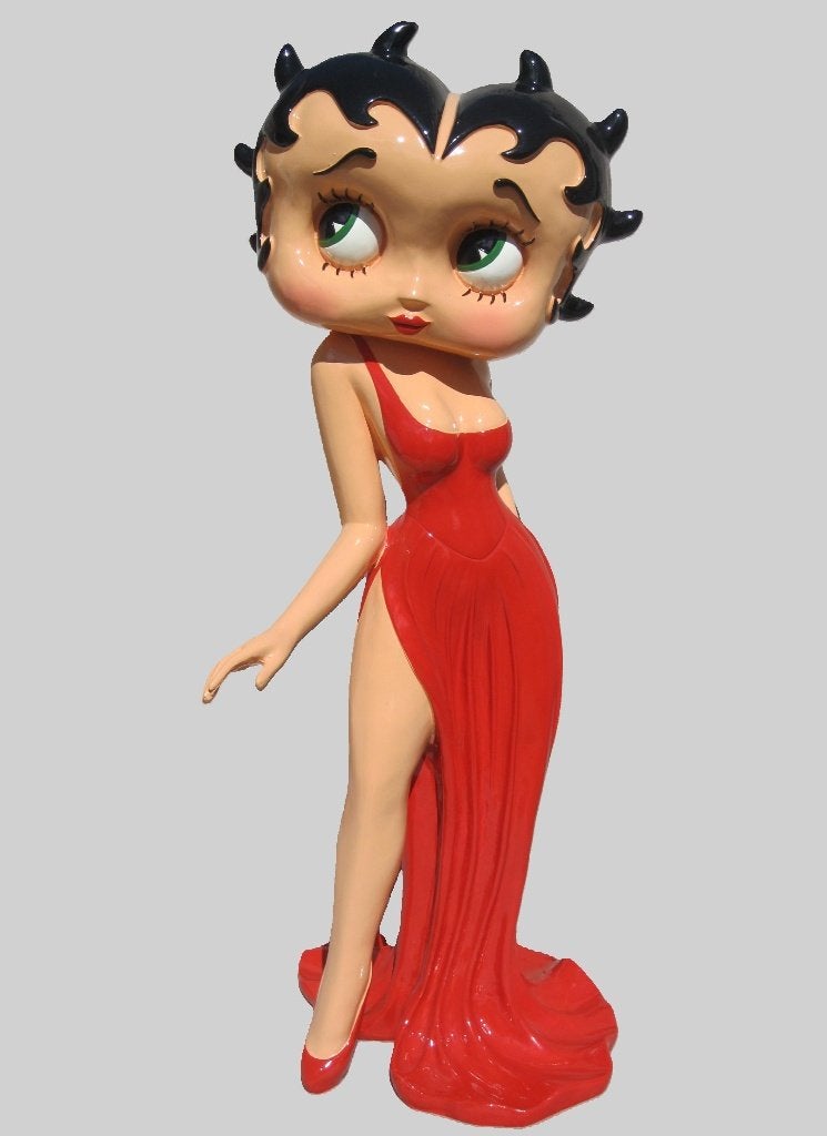 Elegant Betty Boop XL beeld, Verzamelen, Ophalen