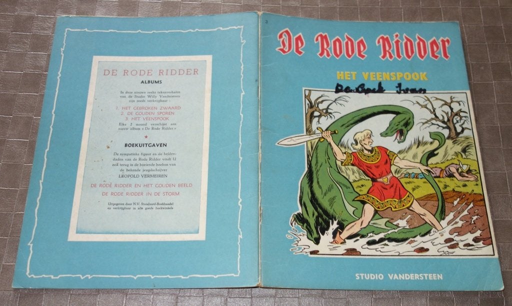 De Rode Ridder nr's 3-7-14-15-16-17 in 1ste druk., Plusieurs BD, Enlèvement ou Envoi, Utilisé, Willy Vandersteen