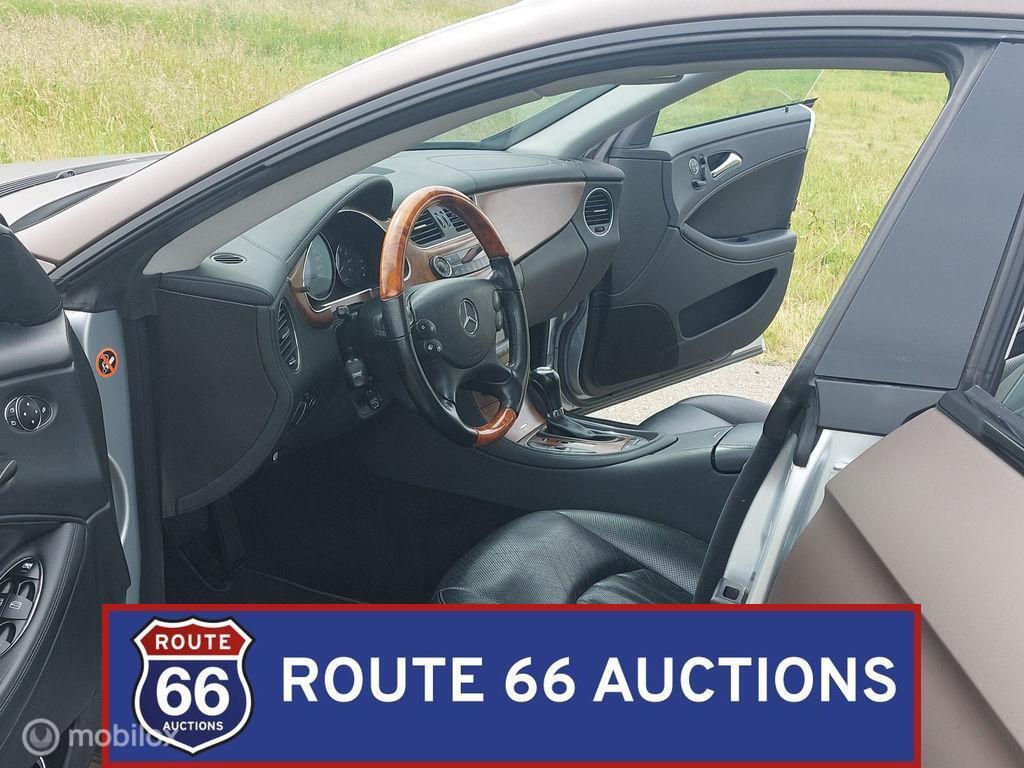 Mercedes-Benz CLS 500 AMG | 2004 | Route 66 Auctions, Auto's, Gebruikt, Zwart, Bedrijf, Handgeschakeld