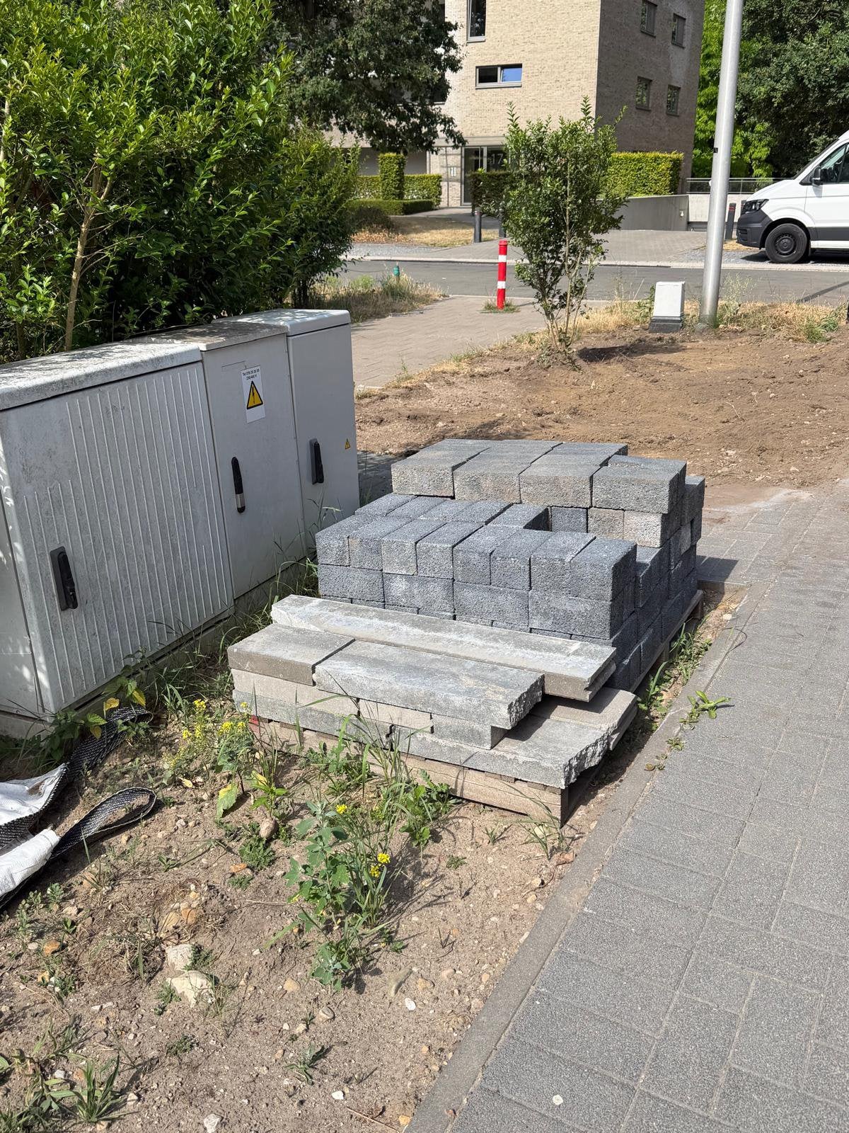 Klinkers Gratis ophalen deze week, Tuin en Terras, Ophalen, Zo goed als nieuw, Klinkers